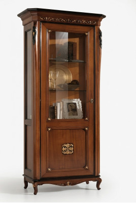 Showcase 1 Door Cabinet Display Cases Living Room Cabinets Design Cabinet Furniture Glass New
