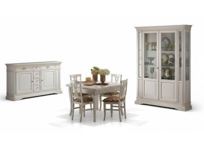 Dining set table, 5-piece set, new table dining table, 4 x chair set set