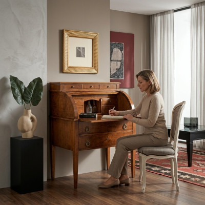Century desk secretary cabinet Art Deco magic secretary table home office