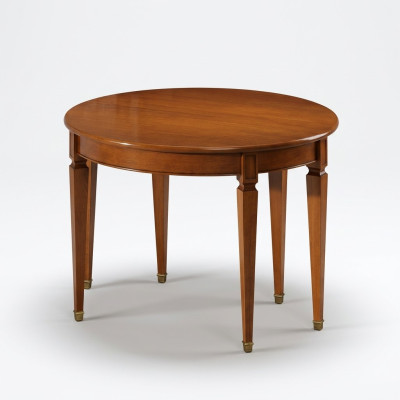 Dining table luxury round table solid wood Italy new dining room tables round furniture