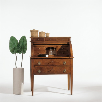 Secretaries Work Desk Desks Solid New Antique Style Italian Furniture