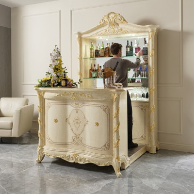 Bartisch Standing Table Counter Bar Home Bar Antique Style Baroque Bar Counter Bar Counter
