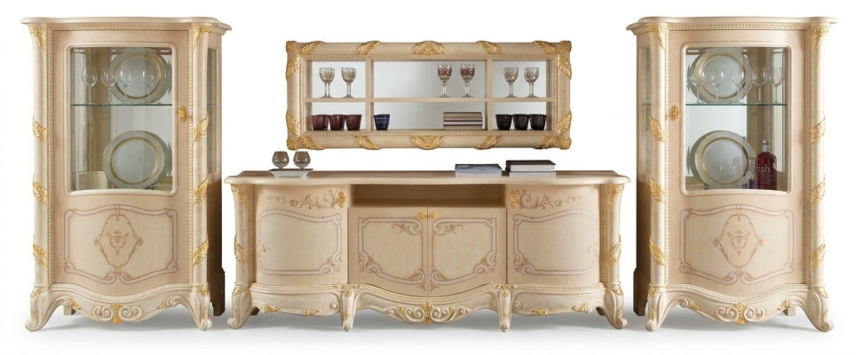Furniture Italian Sideboard Shelves New TV Shelf TV Stand Solid Wood