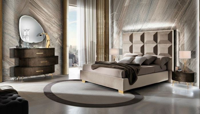 Bed Set Design Classic Beds Nightstand Dresser 4-piece Bedroom