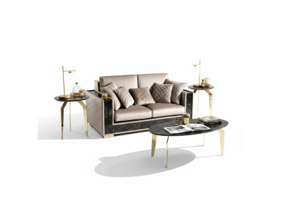 Two-seater sofa 2-seater big XL couch sofas couches living room design new