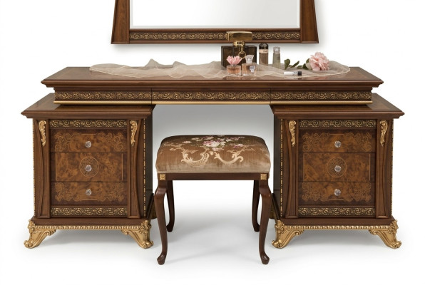 Dressing table Baroque antique style vanity table tables console table