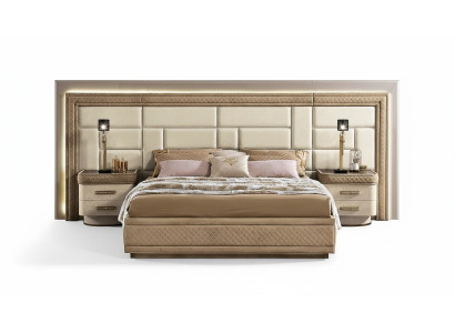 Design Furniture Modern Luxury Beds New Bed 2x Nightstand 3 Piece Bedroom Set