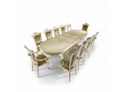 Wood furniture from Italy dining room tables furnishing dining table luxury table solid