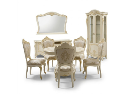 Dining Room Set Table + 4 Chairs Dining Room Chair Set Table Group Set 5 pcs.