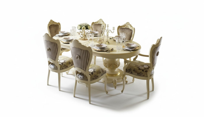 Dining room, living room, dining tables, tables, table, furniture, dining table, natural wood, retro style