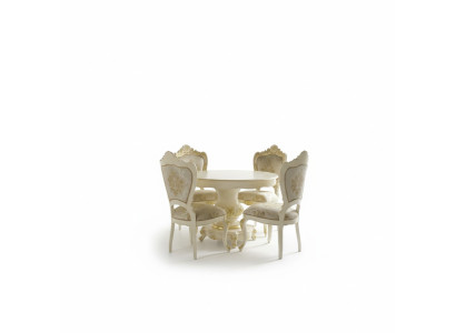 Luxury Round Table Solid Wood Italian Dining Room Tables Round Furniture Dining Table New