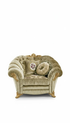 Luxury Chair Upholstery Cocktail Relax Lounge Club Chairs Furniture Design Armchair Beige