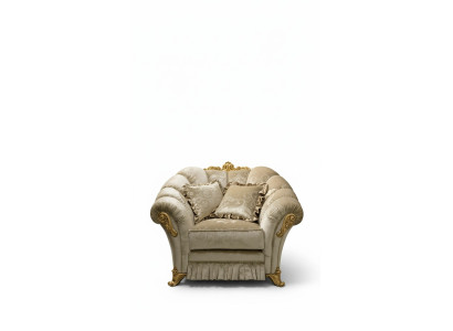 Armchair Chair Upholstery Television Leather Textile Fabric Beige Design Lounge Club Relax