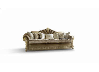 Design Sofa Couch Upholstery Sofas Couches Seat Classic Textile 3 Seater Three-Seater