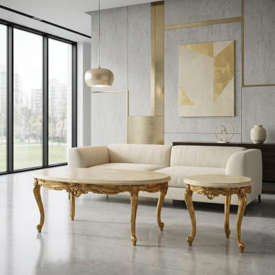 Coffee table wood table design tables Italian furniture new luxury living room table