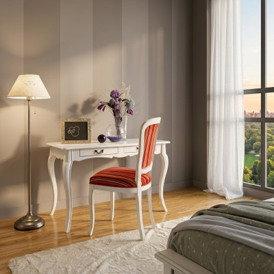 Dining room chairs wood luxury armchair chair white armchair living room furniture new.
