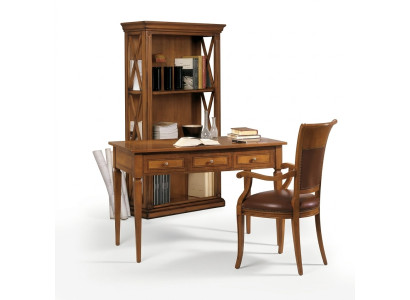 Table Desk Secretary Desks Italian Furniture Chair Set Office 2-piece