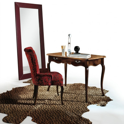 Table, wooden table, chair, tables set of 3, real wood, office, desk, armchair