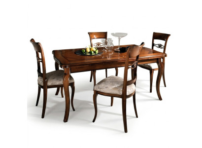 Dining room 6x chairs wood luxury armchair chair brown chairs living room furniture