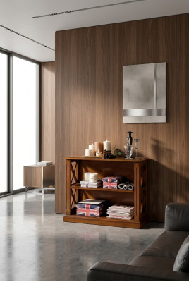 Bookshelf brown display cabinet bookcase display case bookshelf shelves new