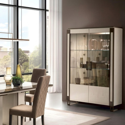 Showcase 2-door cabinet display cabinet living room cabinets design cabinet furniture glass new