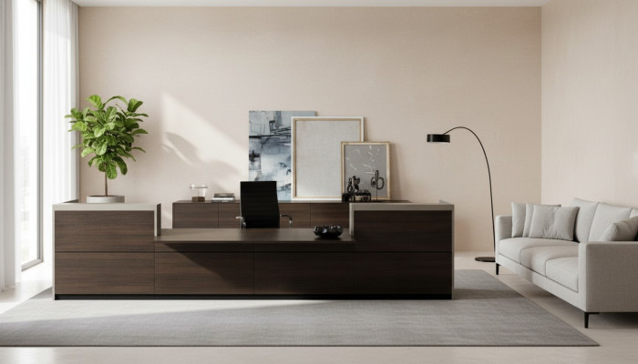 Counter Desk Work Table Office Furniture Reception New