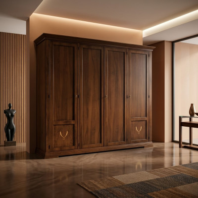 Cabinets Style Furniture Bedroom Country House Wardrobe Closet Living Room New