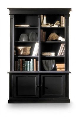 Shelf Partition Shelves Sideboard Display Cabinet Wood Luxury Italian Furniture Solid