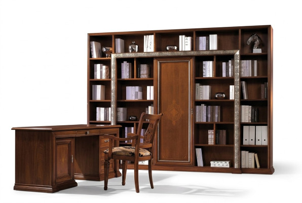 Office desk table office armchair cabinet set office furniture cabinets Italy solid