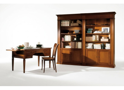 Office furniture set desk study room bookcase 2-piece set Italy