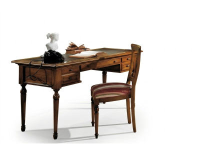 Desk Secretary Italian Furniture Table Chair Set Office 2-piece Desks