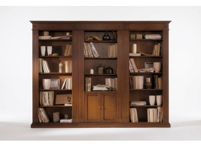 Regal Living Room Cabinet Bookshelf Wood Office Cabinet Cabinets Display Case Italy