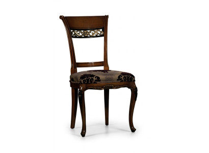 Solid wood chairs dining room design chair with carved patterns armchair furniture