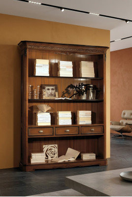 Office bookshelf wooden bookshelf with drawers design study furniture new