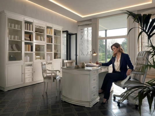 Italian furniture, office desk, furnishings, furniture desk, solid wood tables, new.
