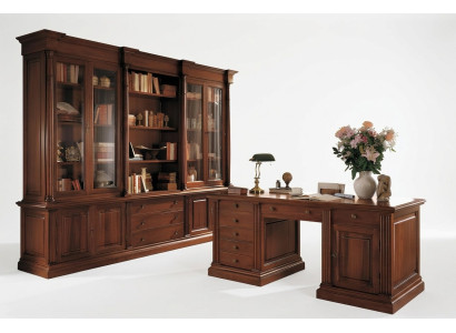 Office bookshelf cabinet wood office cabinet shelf cabinets display case Italian furniture
