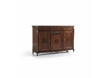 Cabinet Sideboard Brown Solid Wood Furniture Cupboards Sideboards