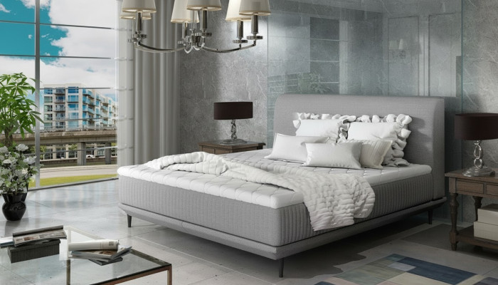 Designer upholstered bed bed beds double bed decor marital bed designer bed NEW