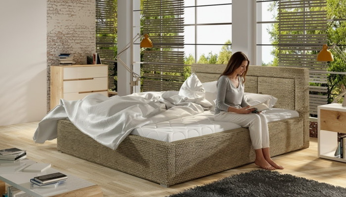 Designer bed, luxury beds, textile hotel, luxury upholstery