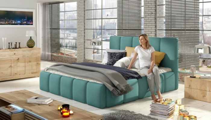 Upholstered bed beds bed upholstery hotel designer double decor luxury design