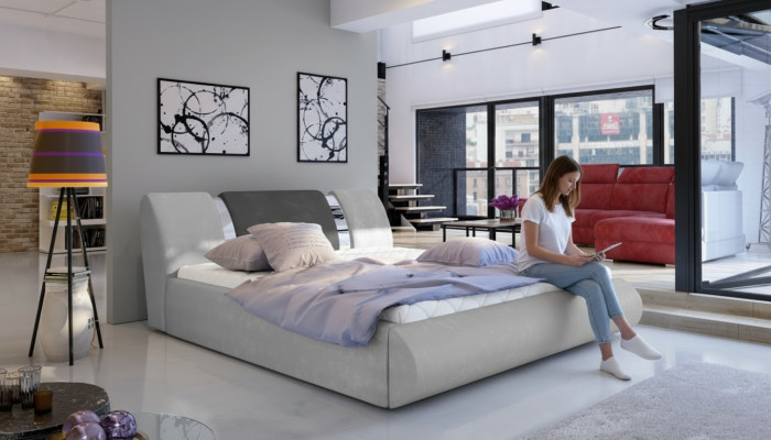 Luxury bedroom bed decor cushion design 180x200cm double hotel beds