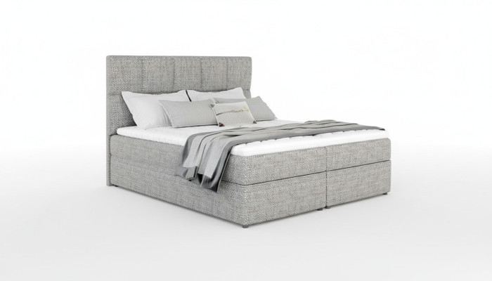 Designer upholstered bed, bed, beds, double bed, marital bed, designer bed, box spring.