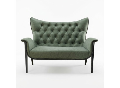 Chesterfield Sofa 2-Seater Upholstered Designer Couches Suite Sofas Two-Seater