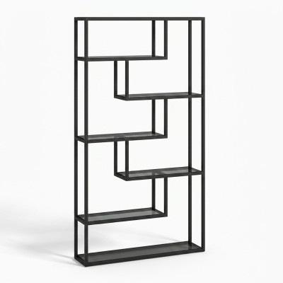Luxury bookshelf standing shelf file shelf office shelf shelf partition wall