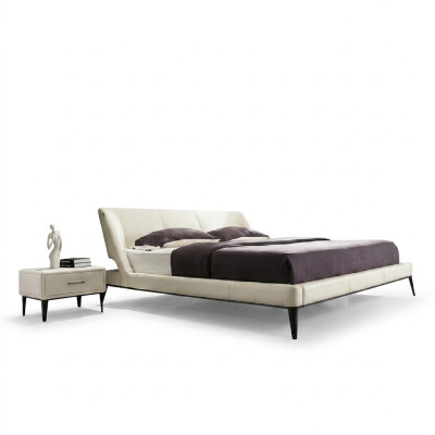 Designer wooden bed, noble furniture, double beds, new bedroom upholstery
