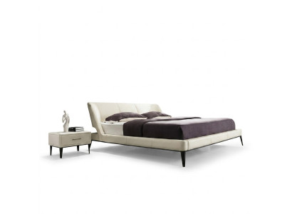 Designer wooden bed, noble furniture, double beds, new bedroom upholstery