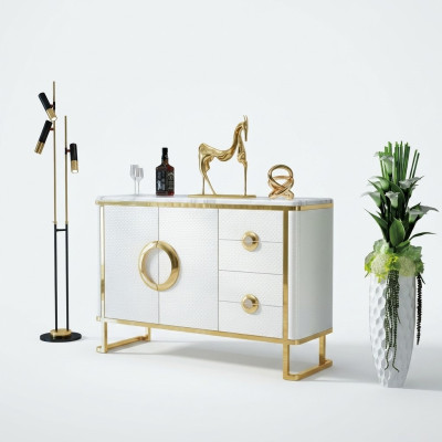 Noble Design Sideboard Italian Dressers Lowboards Leather