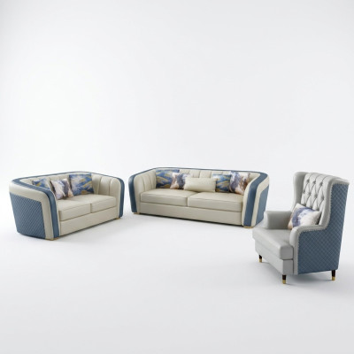 Designer couch upholstery seat set sofa sets 3+2+1 seater sofa set