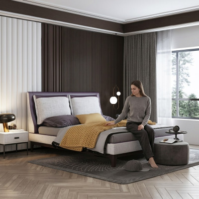 Designer Italian furniture bed double bedroom 180x200cm beds