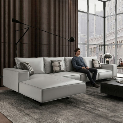 Corner sofa upholstery set living landscape L-shaped designer sofa couch sofas